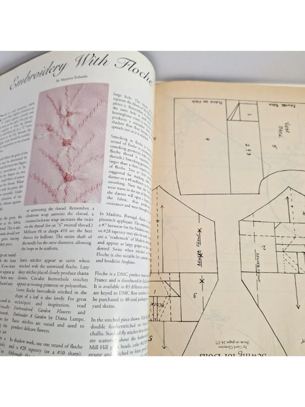 Creative Needle Magazine Babies Head To Toe Nov Dec 1995 Embroidery Patterns - Picture 6 of 9